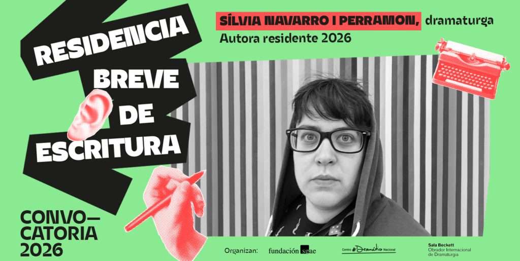 Sílvia Navarro, seleccionada para la residencia breve de escritura en el Centro Dramático Nacional